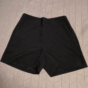 NWT!! Black high waisted shorts Ann Taylor size 0